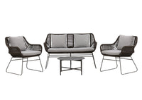 DAVAO-sohvasetti sohvapöydällä