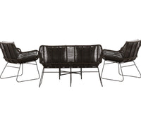 DAVAO-sohvasetti sohvapöydällä