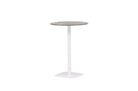 Milano baaripöytä metalli - valkoinen / pyöreä ø70