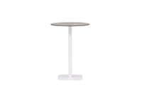 Milano baaripöytä metalli - valkoinen / pyöreä ø70