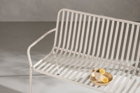 Peking-sohva - beige / alumiini