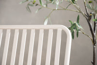 Peking-sohva - beige / alumiini