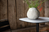 Milano kahvilapöytä metalli - musta mattapinta / pyöreä ø70