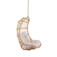 Pulau riippumatto tuoli rottinki luonnollinen / beige