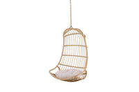 Pulau riippumatto tuoli rottinki luonnollinen / beige