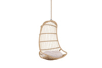 Pulau riippumatto tuoli rottinki luonnollinen / beige