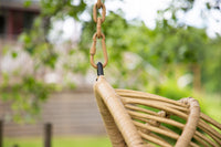 Pulau riippumatto tuoli rottinki luonnollinen / beige