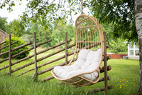 Pulau riippumatto tuoli rottinki luonnollinen / beige