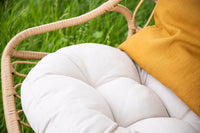 Pulau riippumatto tuoli rottinki luonnollinen / beige