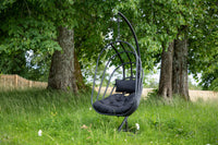 Panay riippumatto metallia - musta / musta