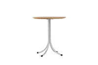 Holmsund kahvitabletti ø65 - sinkki / tiikki