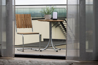 Holmsund kahvitabletti ø65 - sinkki / tiikki