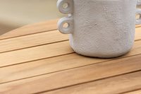 Holmsund kahvitabletti ø65 - sinkki / tiikki