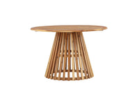 Lumpur ruokapöytä ø120*75 - teak-tyylinen