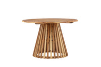 Lumpur ruokapöytä ø120*75 - teak-tyylinen