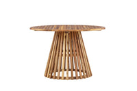 Lumpur ruokapöytä ø120*75 - teak-tyylinen