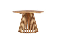 Lumpur ruokapöytä ø120*75 - teak-tyylinen