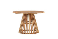 Lumpur ruokapöytä ø120*75 - teak-tyylinen