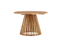 Lumpur ruokapöytä ø120*75 - teak-tyylinen