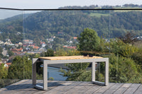 Zenia penkki 100cm - akasia / sinkki