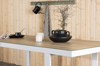 Merlo ruokapöytä - valkoinen / valkopesu