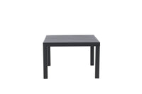 Copacabana sohvapöytä - musta / musta alumiini