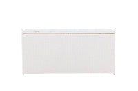 London dynbox - valkoinen / valkoinen rottinki