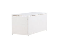 London dynbox - valkoinen / valkoinen rottinki