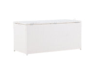 London dynbox - valkoinen / valkoinen rottinki