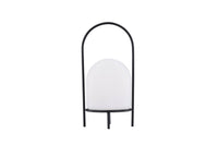 Colie lamppu ø26*53cm - musta / valkoinen