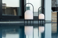 Colie lamppu ø26*53cm - musta / valkoinen