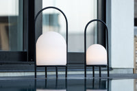 Colie lamppu ø26*53cm - musta / valkoinen