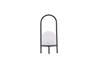 Colie lamppu ø19*43cm - musta / valkoinen