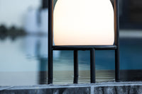 Colie lamppu ø19*43cm - musta / valkoinen