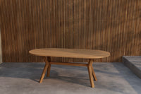 Kenya Ovaali Ruokapöytä 