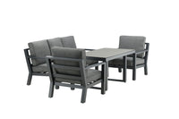 Barcelona-sohvasetti sohvapöydällä