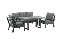 Barcelona-sohvasetti sohvapöydällä