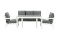 Barcelona-sohvasetti sohvapöydällä