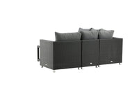 Vamos kulmasohva sohvapöydällä