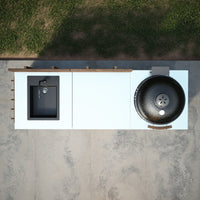 Gastro ulkokeittiöyhdistelmä 3 moduulilla + Kamado Sumo Maxi