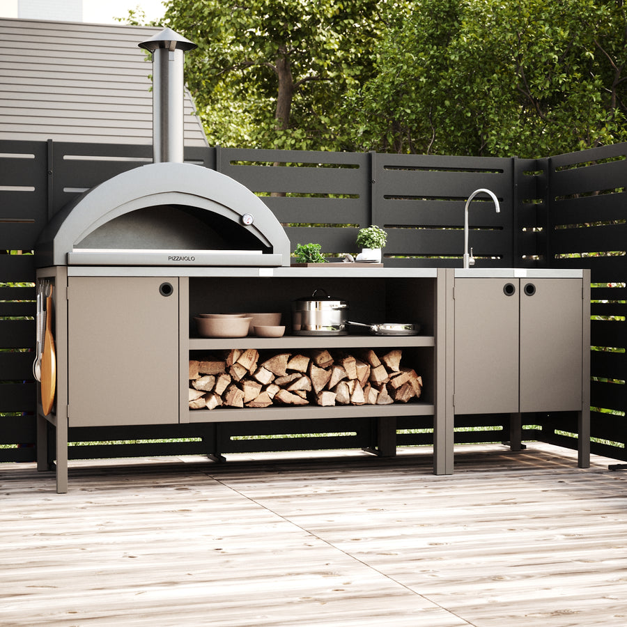 UMAMI ulkokokkipaketti, pesumoduuli sekä moduuli 3, beige / ruostumaton