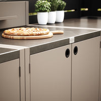 UMAMI ulkokokkipaketti, pesumoduuli, moduuli 1 ja moduuli 2, beige / ruostumaton