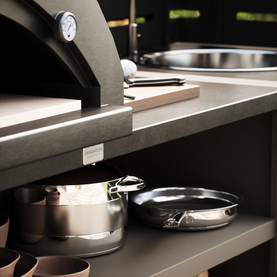 UMAMI ulkokokkipaketti, pesumoduuli sekä moduuli 3, beige / ruostumaton