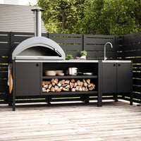 UMAMI ulkokokkipaketti, pesumoduuli sekä moduuli 3, musta / ruostumaton