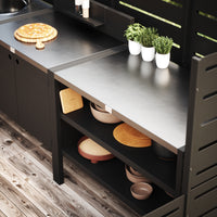 UMAMI ulkokokkipaketti, pesumoduuli, moduuli 1 ja moduuli 2, musta / ruostumaton