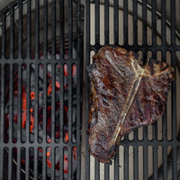 Valurautainen grillipuolikuu