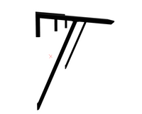 MODERNI konsolituki sisäänkäynnin katokseen