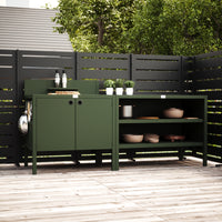 Erikoishinta UMAMI ulkokeittiö moduuli 1 + 2, sisältää suojapeitteen, vihreä