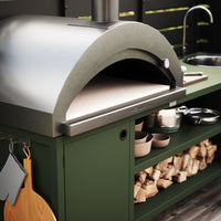 UMAMI ulkokeittiöpaketti, allasmoduuli sekä moduuli 3, vihreä