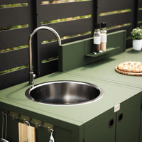 UMAMI ulkokeittiöpaketti, allasmoduuli, moduuli 1 ja moduuli 2, vihreä